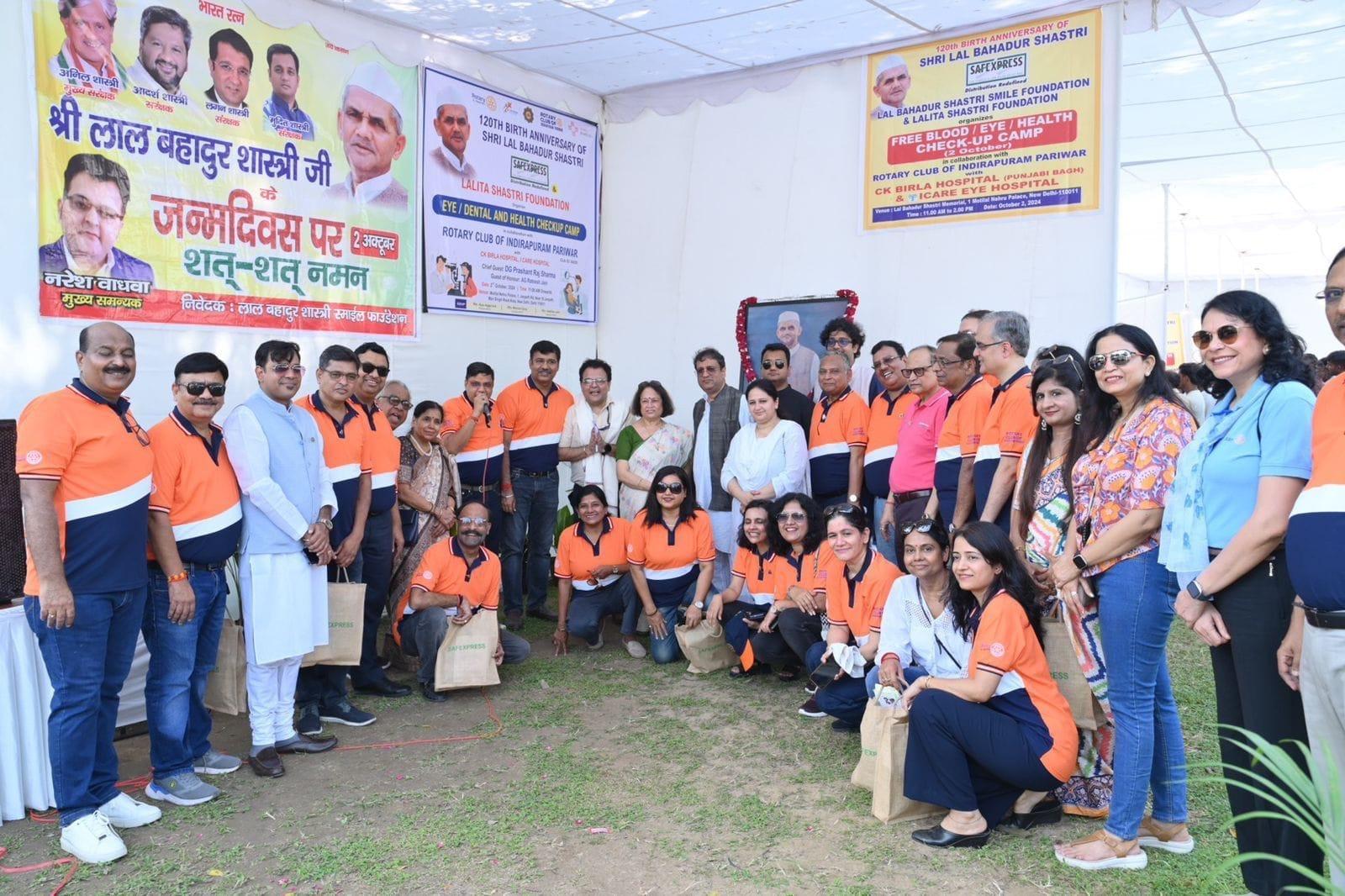 Health Camp — Group Photo